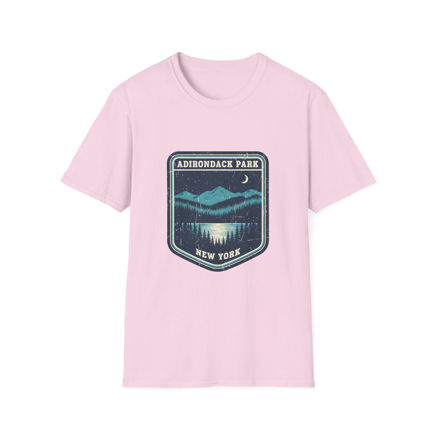 Adirondack Park New York Mountain Nature Camping Outdoors T-Shirt