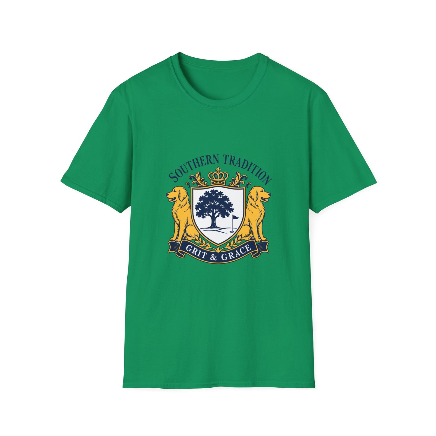 Southern Tradition Crest  Grit & Grace  Heritage T-Shirt