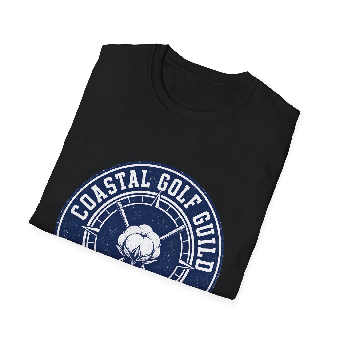 Coastal Golf Guild Vintage Golf Logo (Est. 1982) T-Shirt