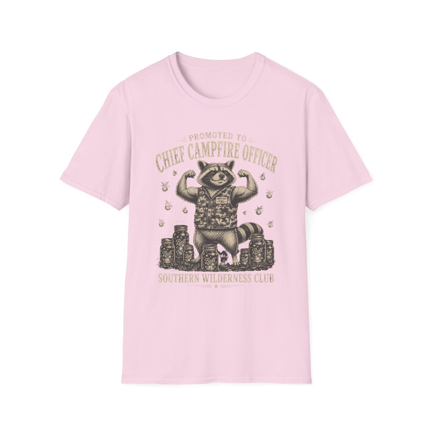 Promoted To Chief Campfire Officer Southern Wilderness T-Shirt