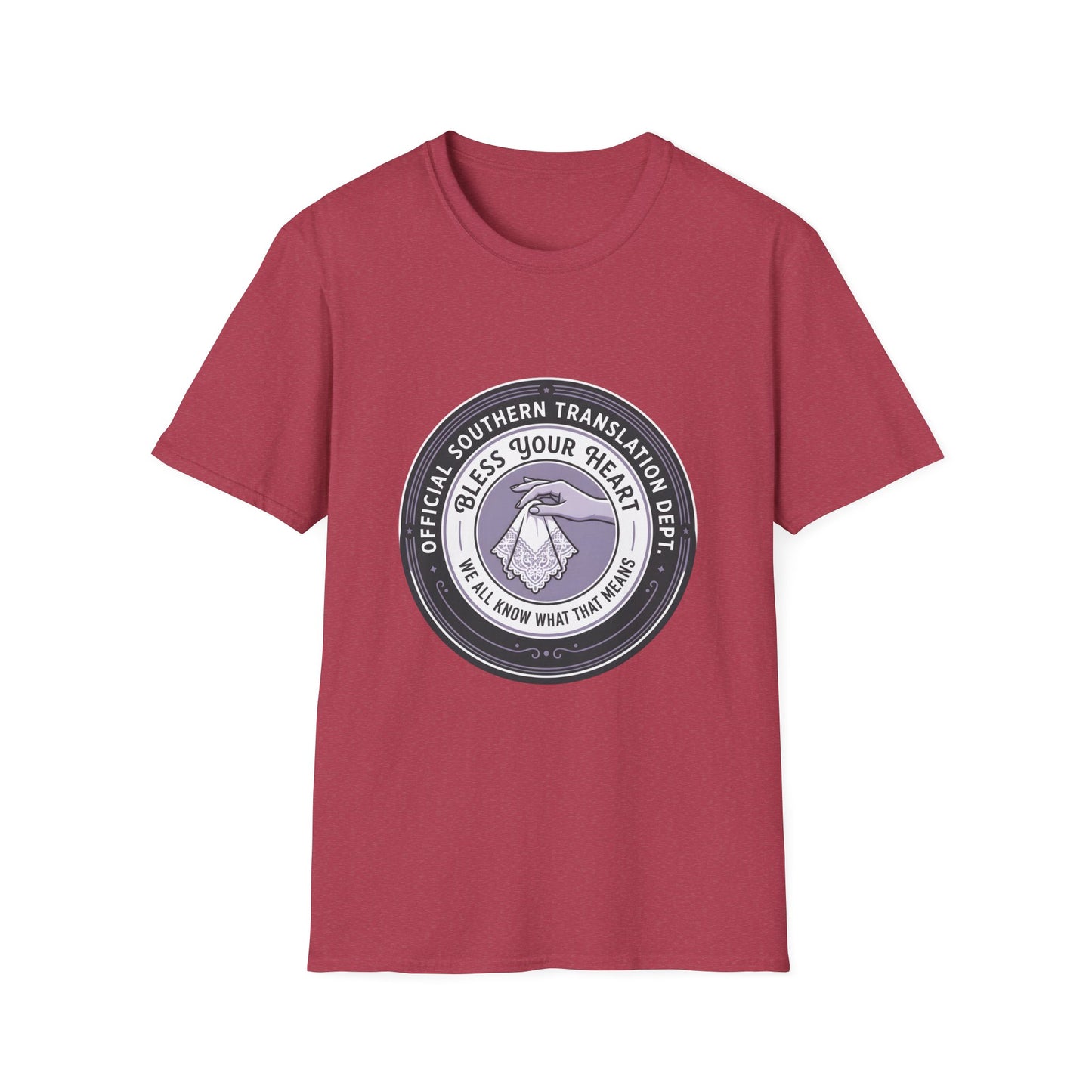 Bless Your Heart Southern Translation Dept. Graphic T-Shirt