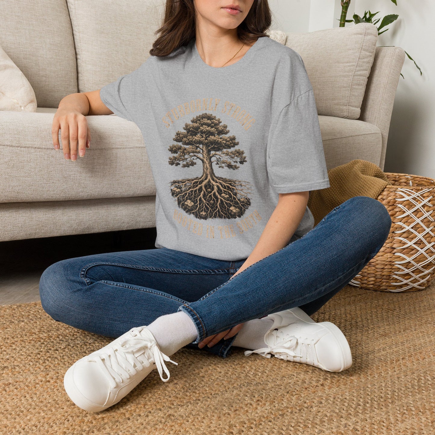 Stubbornly Strong Rooted In The South T-Shirt