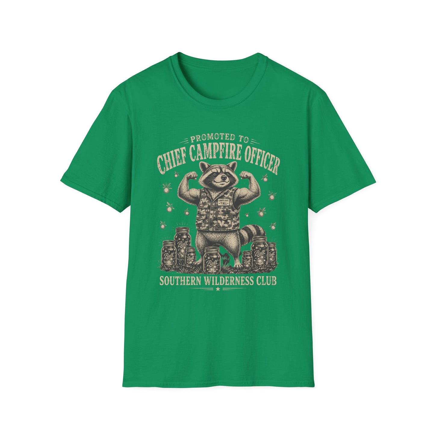 Promoted To Chief Campfire Officer Southern Wilderness T-Shirt