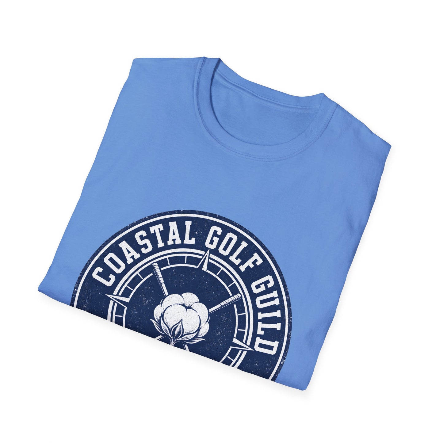Coastal Golf Guild Vintage Golf Logo (Est. 1982) T-Shirt