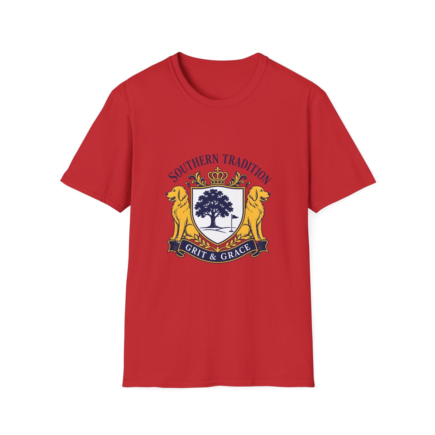 Southern Tradition Crest  Grit & Grace  Heritage T-Shirt