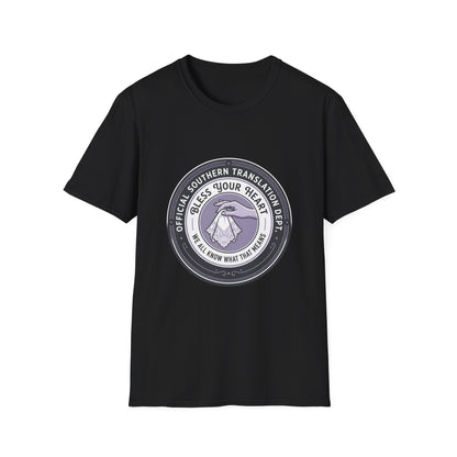 Bless Your Heart Southern Translation Dept. Graphic T-Shirt - HomeGrown South Graphic Tee (View 5)