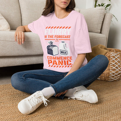 Flurry In The Forecast Commence Panic T-Shirt