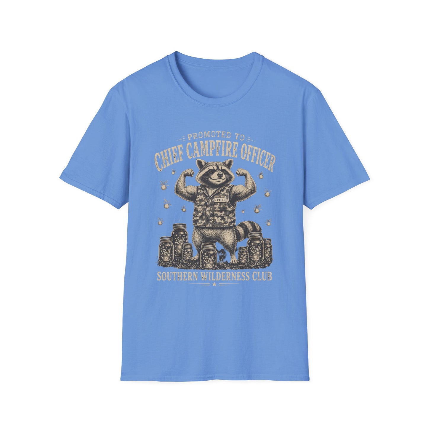 Promoted To Chief Campfire Officer Southern Wilderness T-Shirt