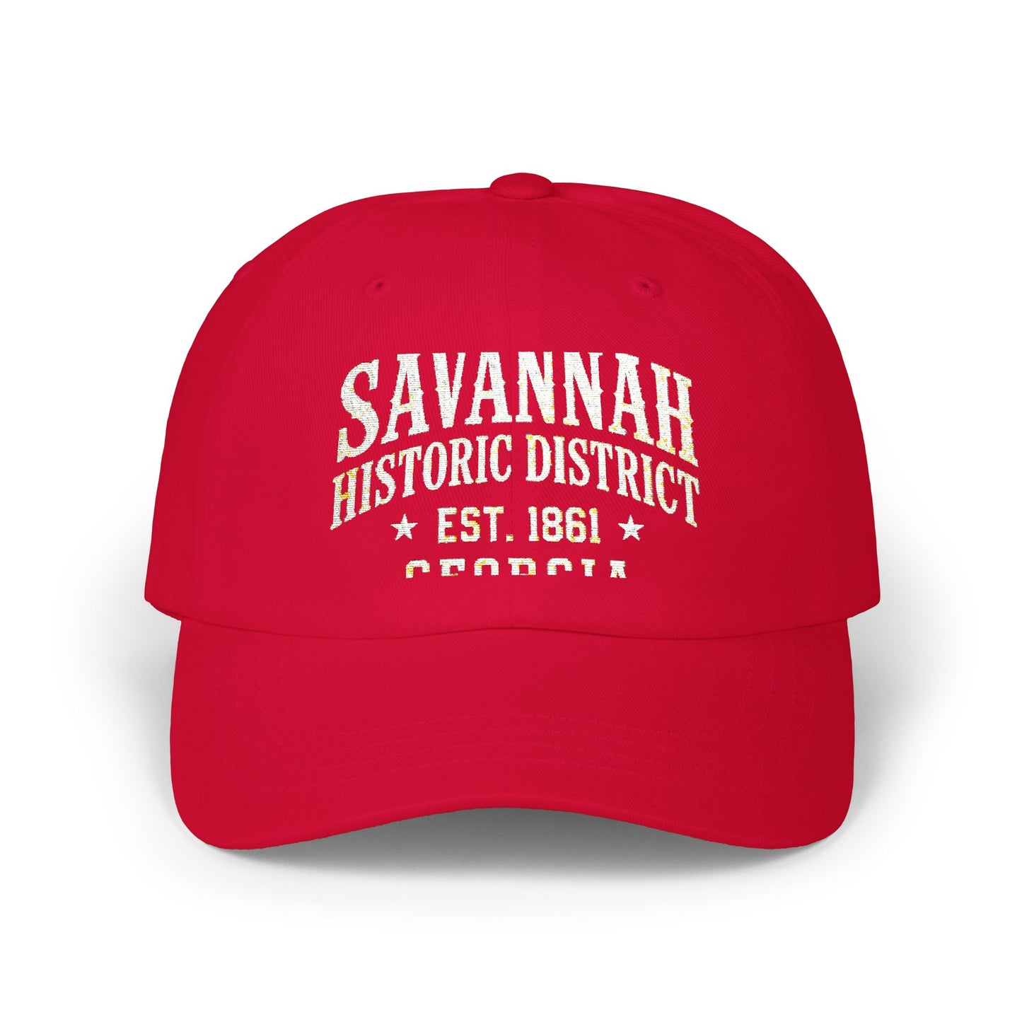 Savannah Historic District Established 1861 Georgia Cap