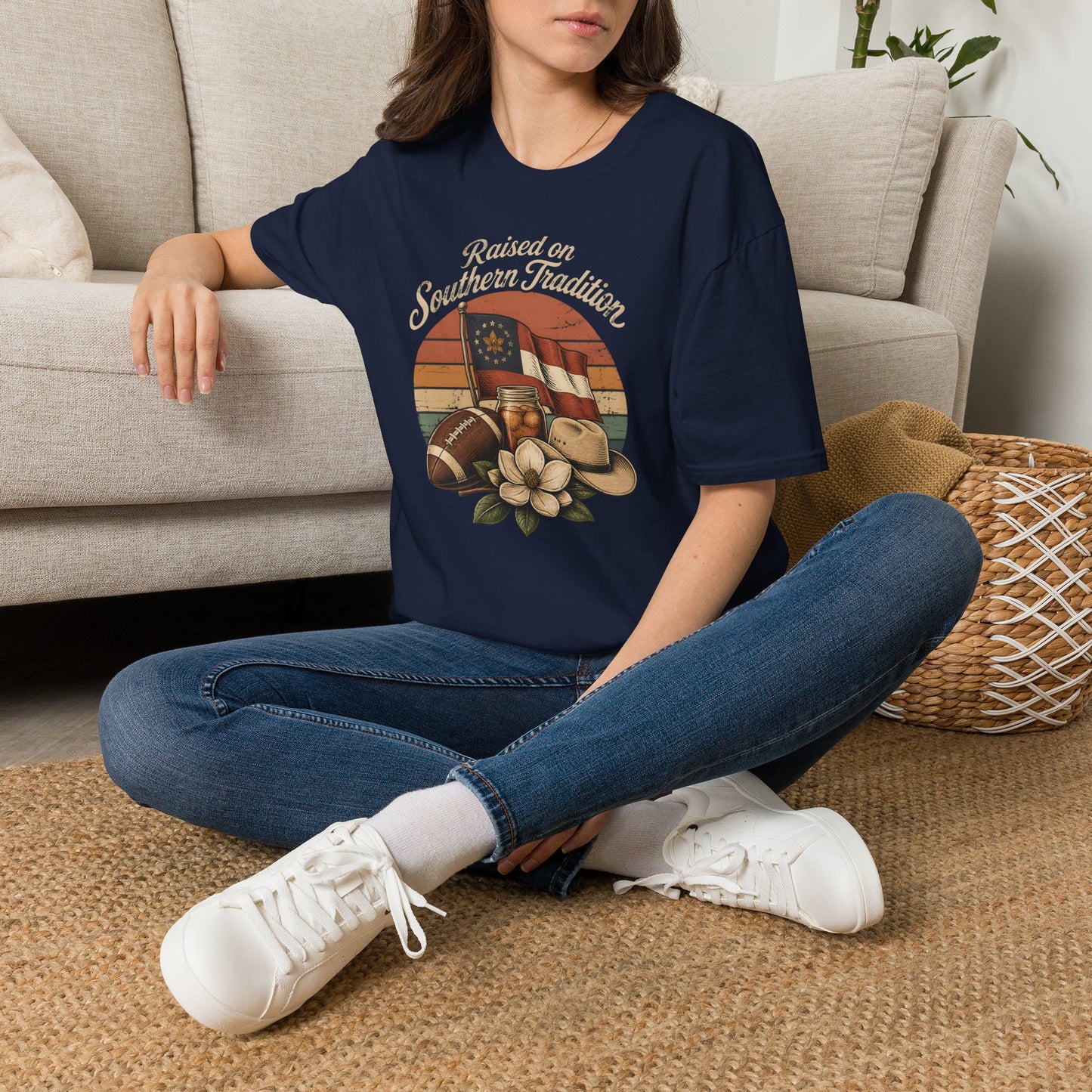 Raised On Southern Tradition Vintage T-Shirt