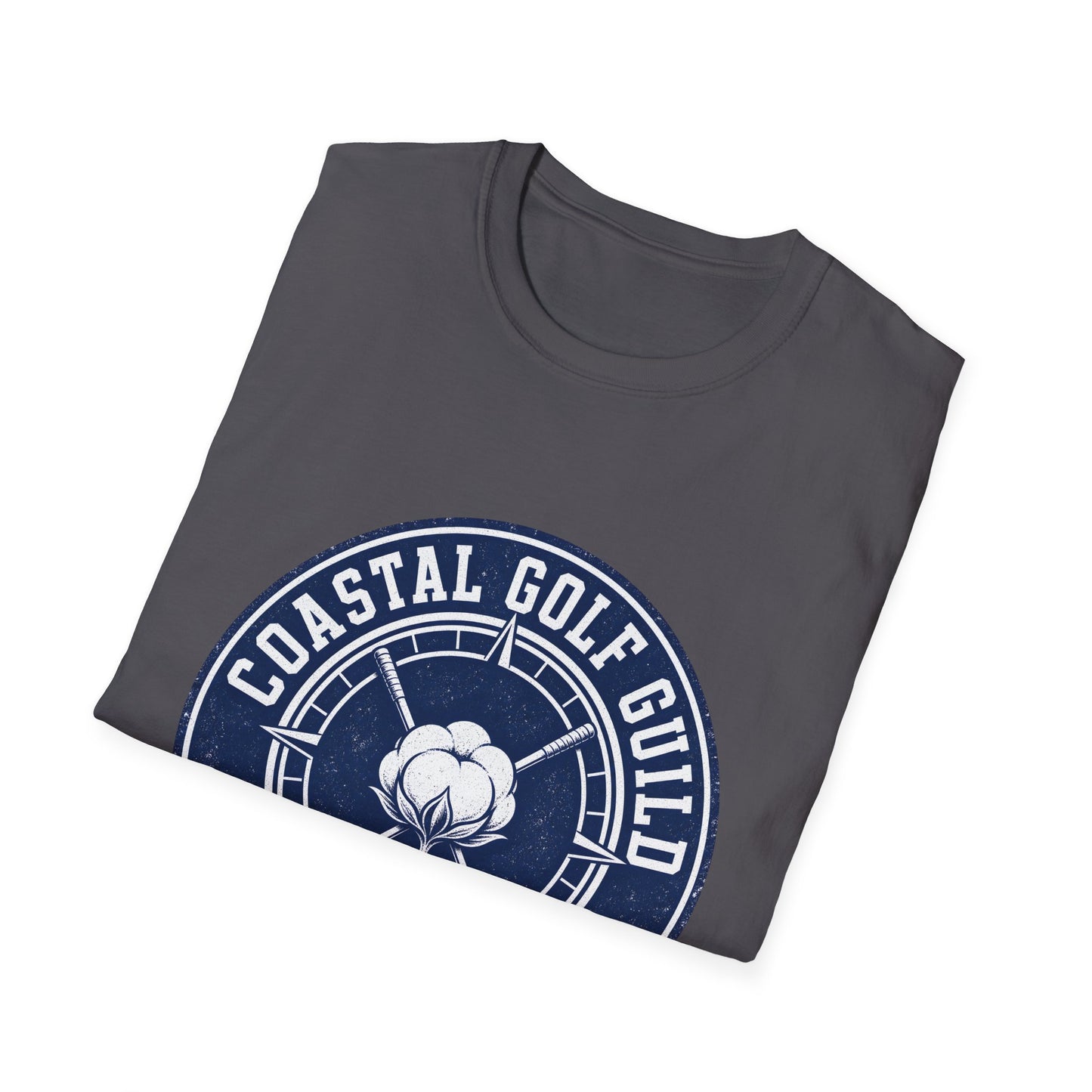 Coastal Golf Guild Vintage Golf Logo (Est. 1982) T-Shirt