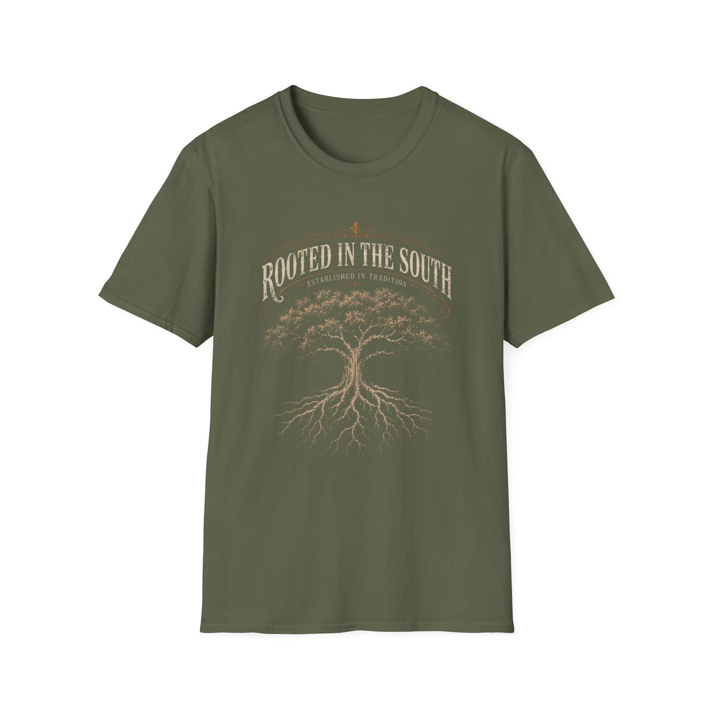 Rooted In The South Established In Tradition T-Shirt