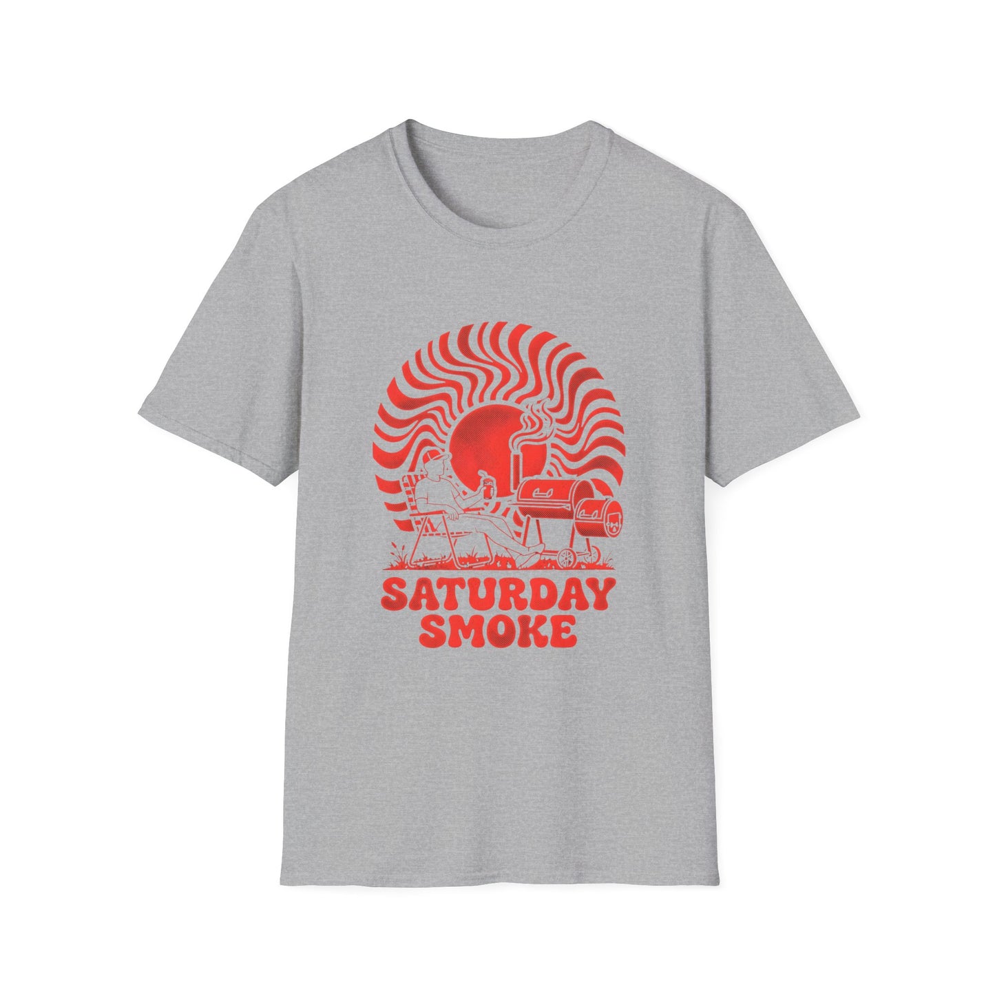 Saturday Smoke BBQ Grilling Southern Style T-Shirt