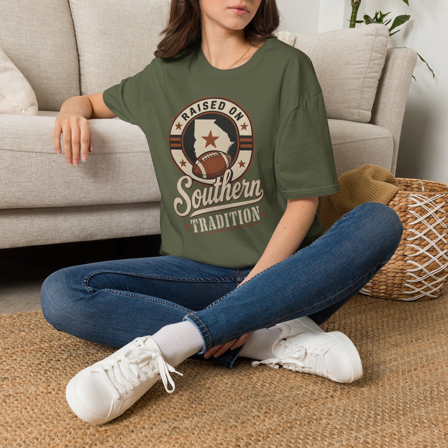 Raised On Southern Football Tradition T-Shirt