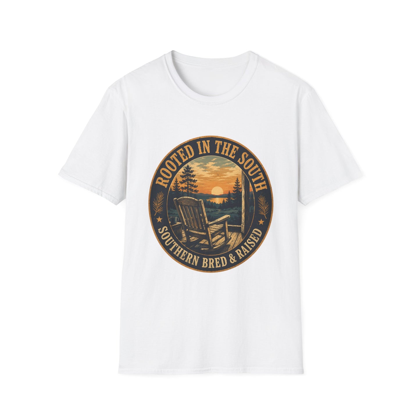 Rooted In The South Southern Bred And Praised T-Shirt