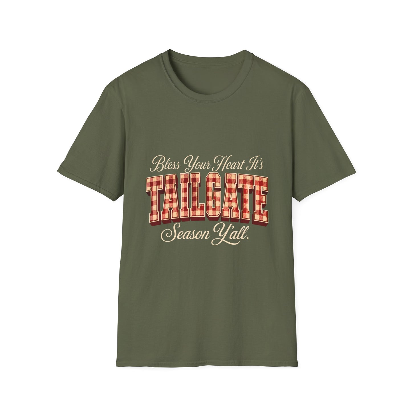 Bless Your Heart Its Tailgate Season Yall T-Shirt