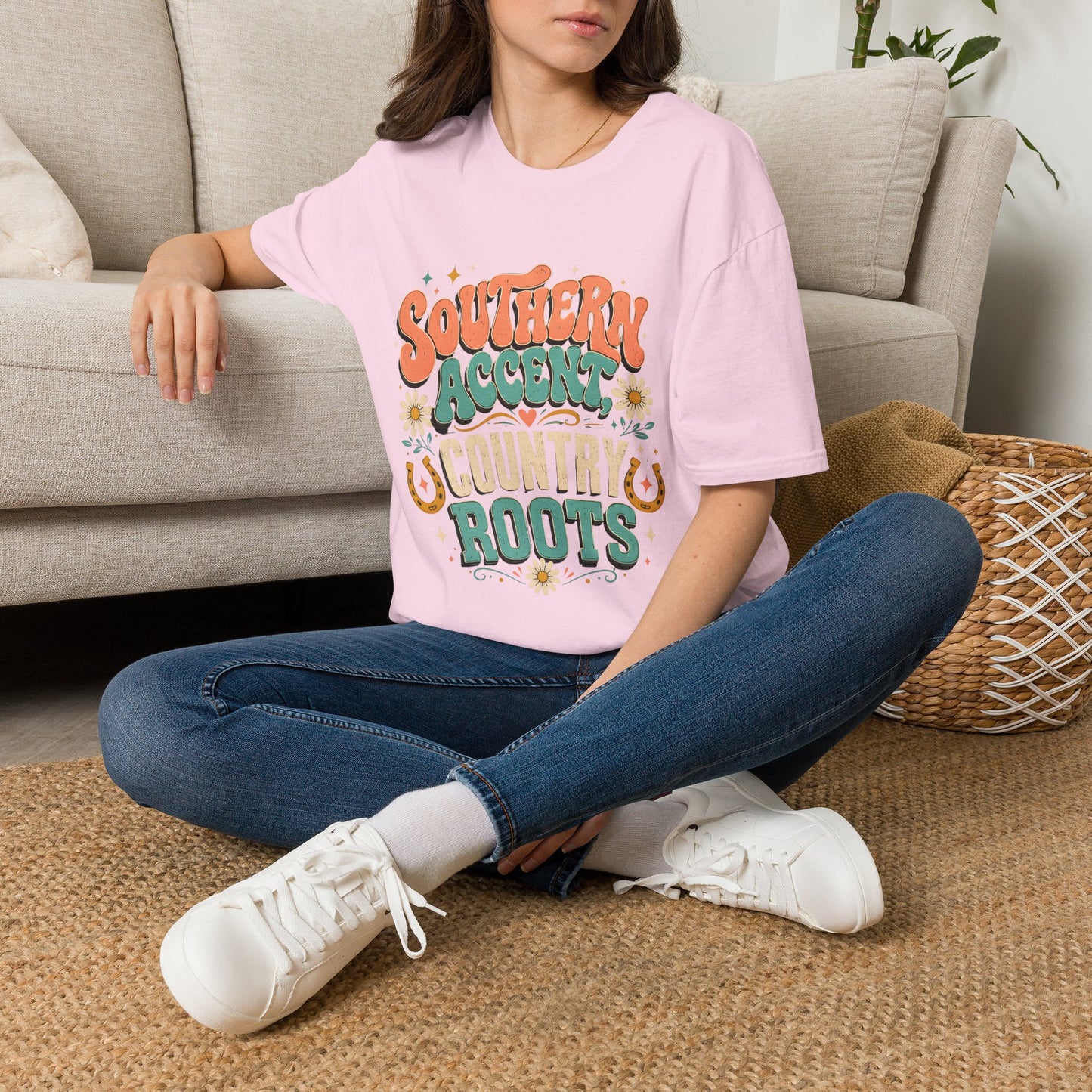 Southern Accent Country Roots Retro T-Shirt