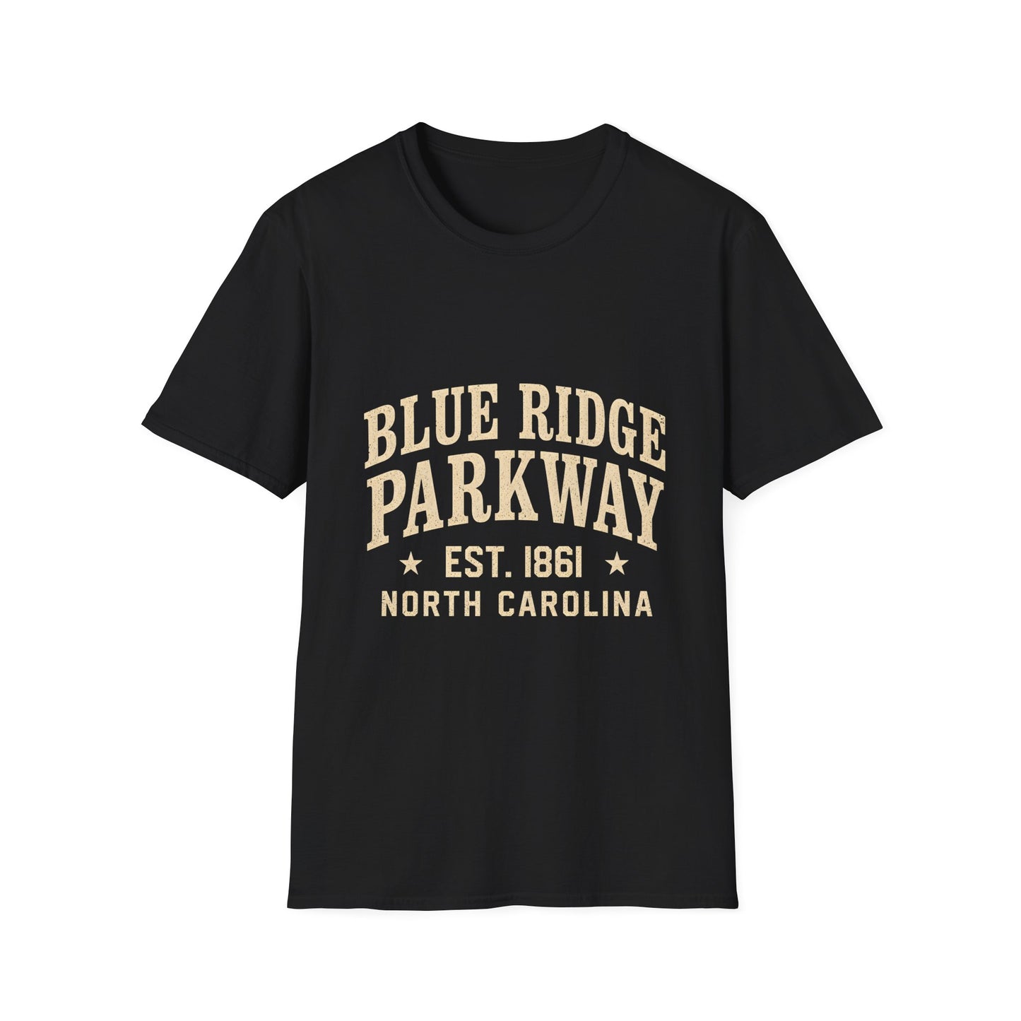 Blue Ridge Parkway North Carolina Est 1861 T-Shirt