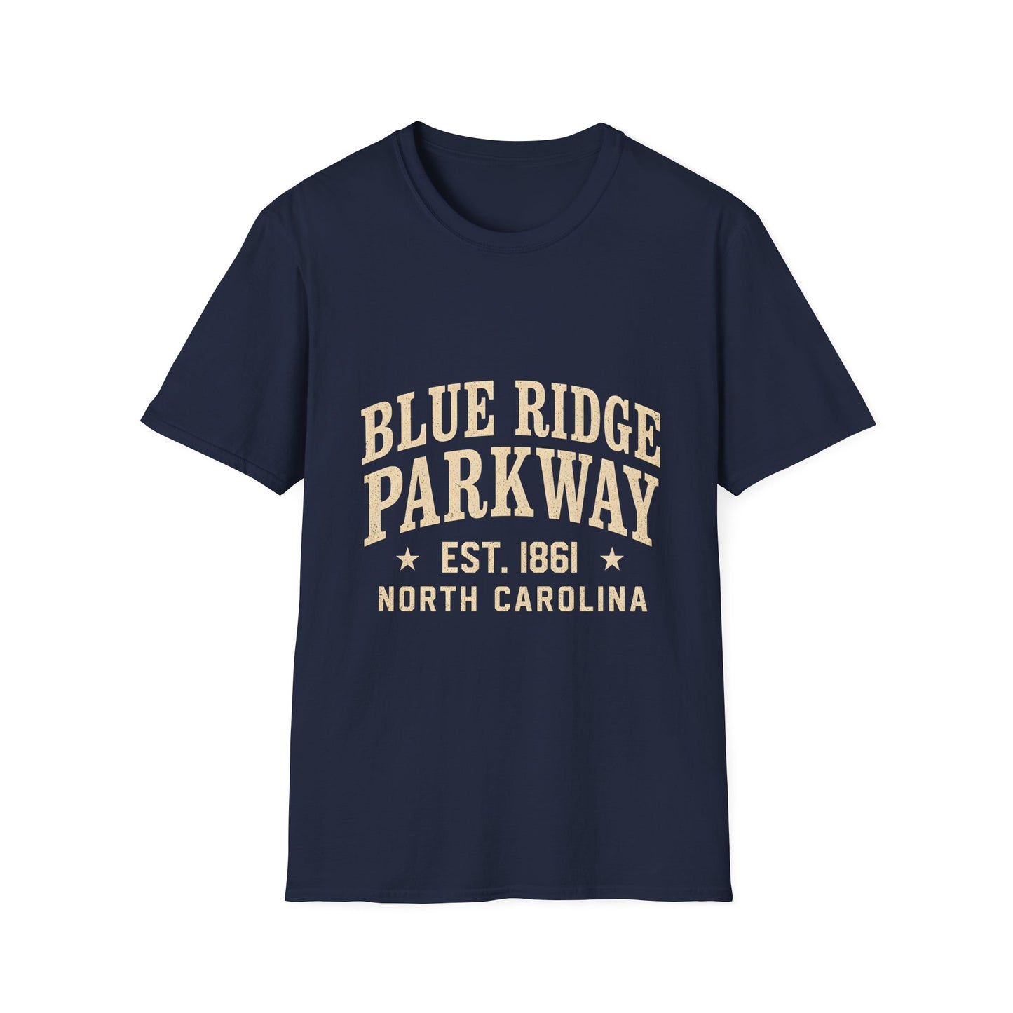 Blue Ridge Parkway North Carolina Est 1861 T-Shirt