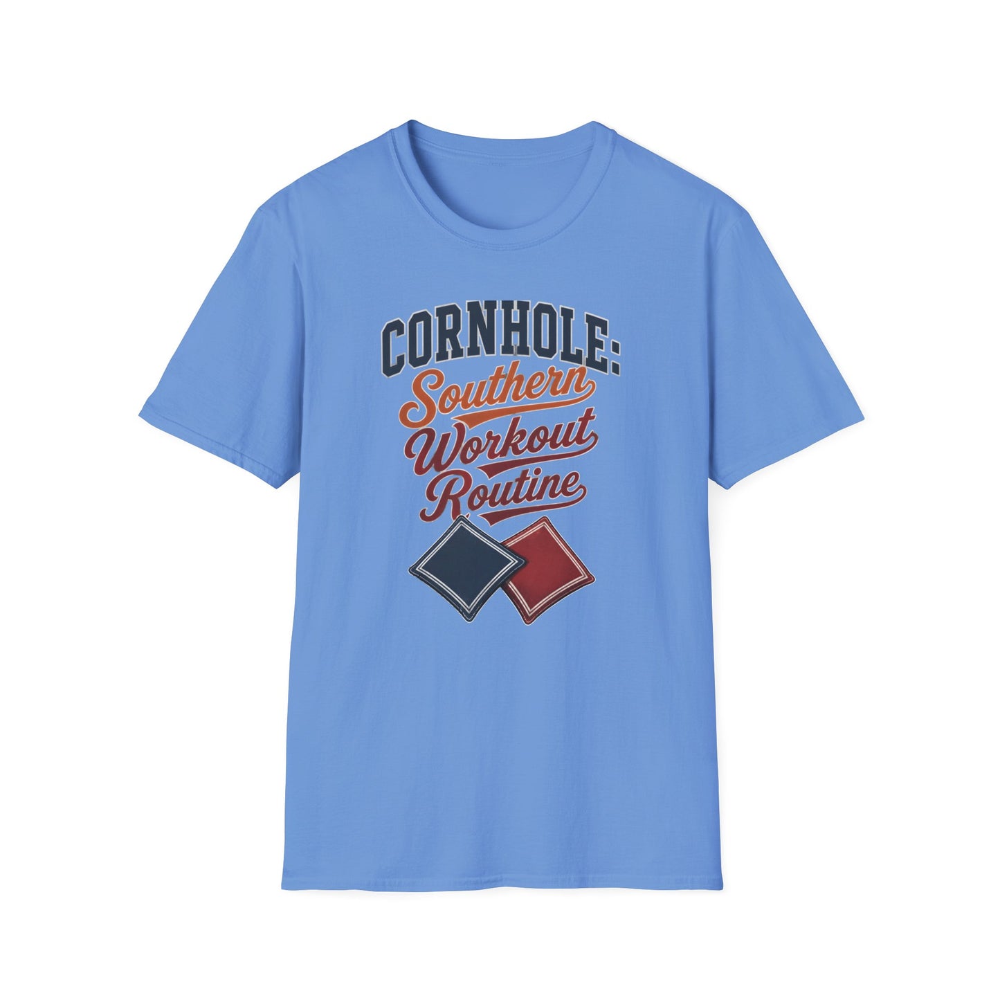 Cornhole Southern Workout Routine T-Shirt