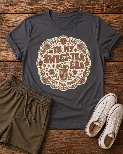I'm My Sweet-Tea Southern Vintage Tea Lover Graphic T-Shirt - HomeGrown South Graphic Tee (View 1)