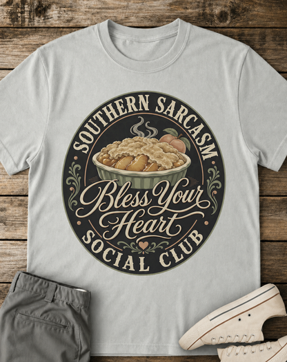 Bless Your Heart  Southern Sarcasm Social Club Graphic T-Shirt - HomeGrown South Graphic Tee (View 1)