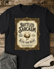 Bottled Sarcasm Vintage Label Graphic T-Shirt