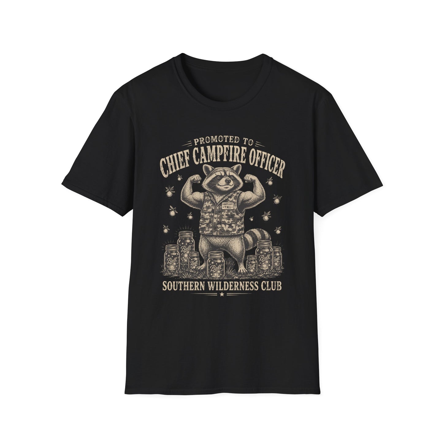 Promoted To Chief Campfire Officer Southern Wilderness T-Shirt