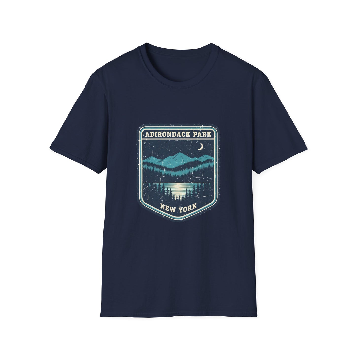 Adirondack Park New York Mountain Nature Camping Outdoors T-Shirt