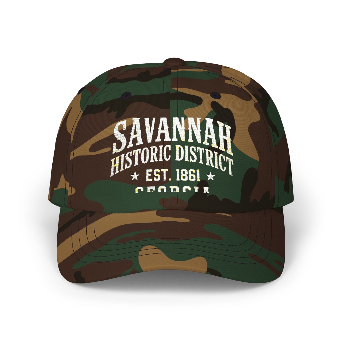 Savannah Historic District Established 1861 Georgia Cap