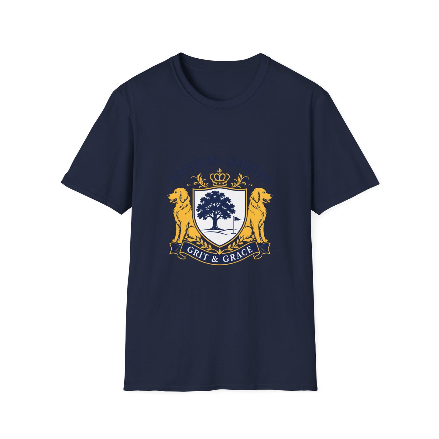 Southern Tradition Crest  Grit & Grace  Heritage T-Shirt