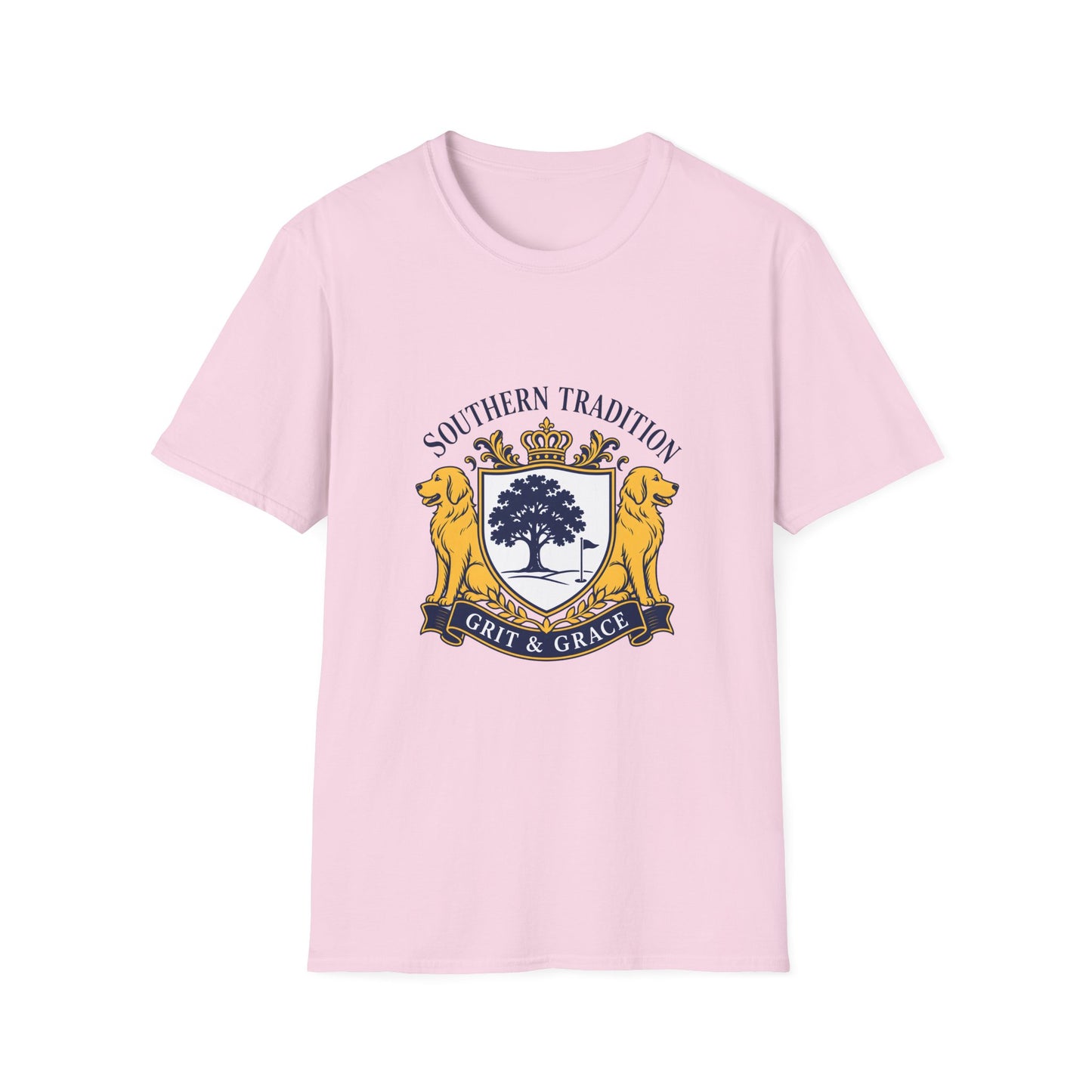 Southern Tradition Crest  Grit & Grace  Heritage T-Shirt