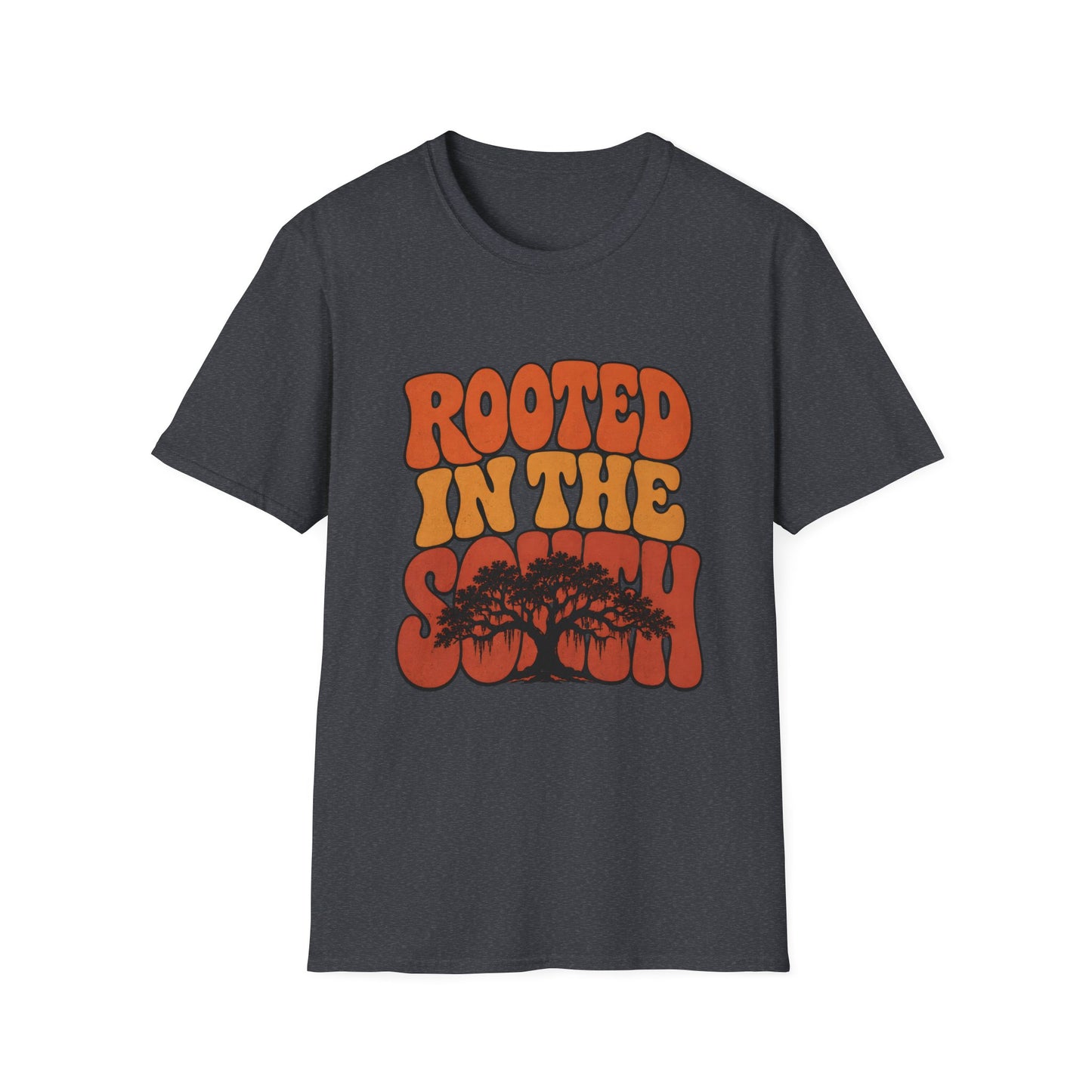 Rooted In The South Tree Silhouette T-Shirt