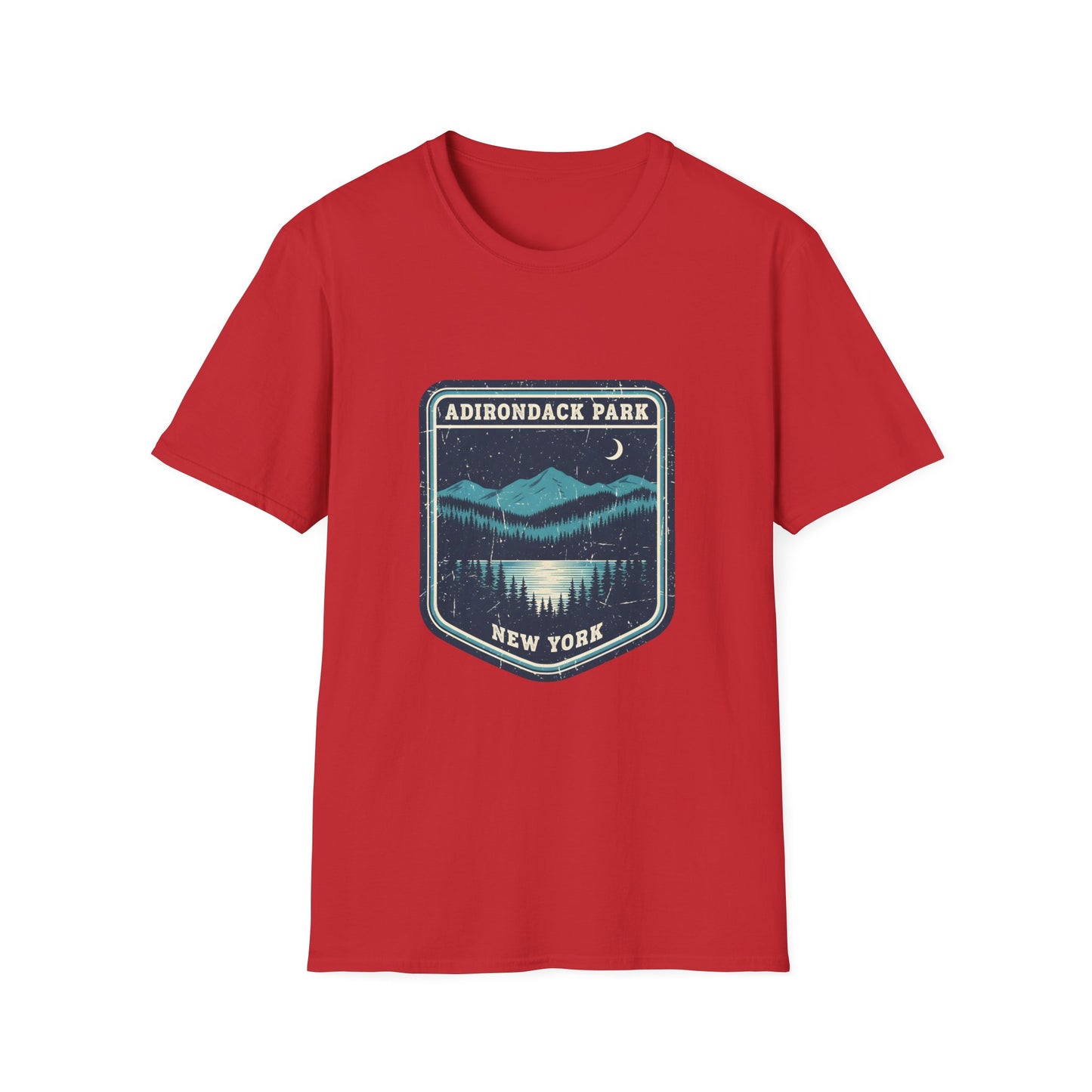 Adirondack Park New York Mountain Nature Camping Outdoors T-Shirt