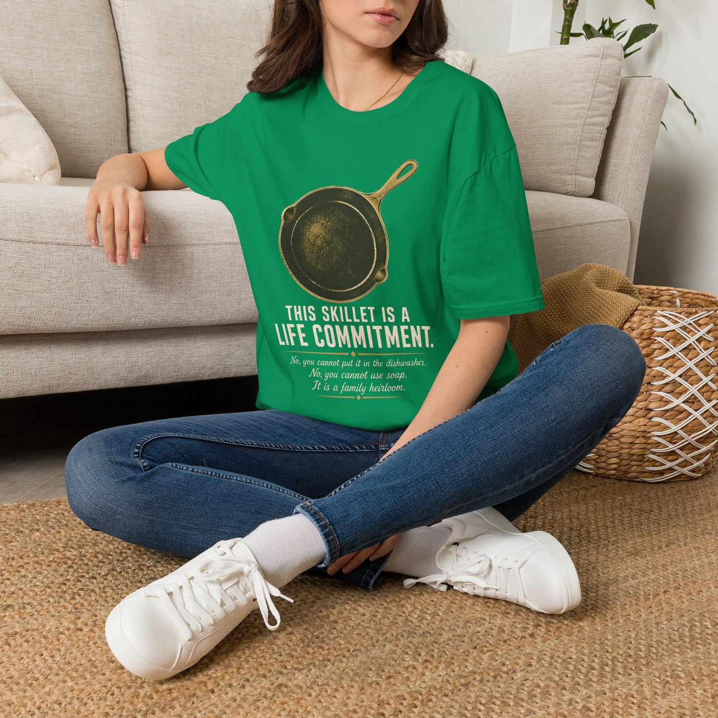 This Skillet Is A Life Commitment Family Heirloom T-Shirt