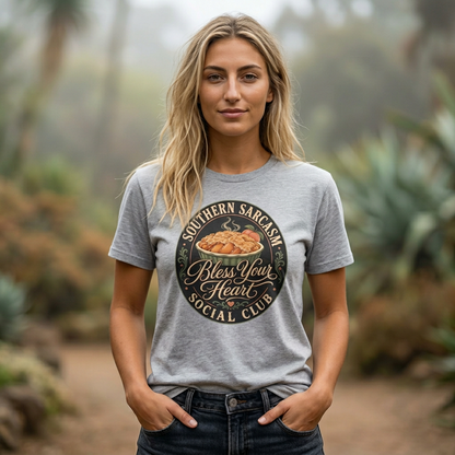Bless Your Heart  Southern Sarcasm Social Club Graphic T-Shirt - HomeGrown South Graphic Tee (View 2)