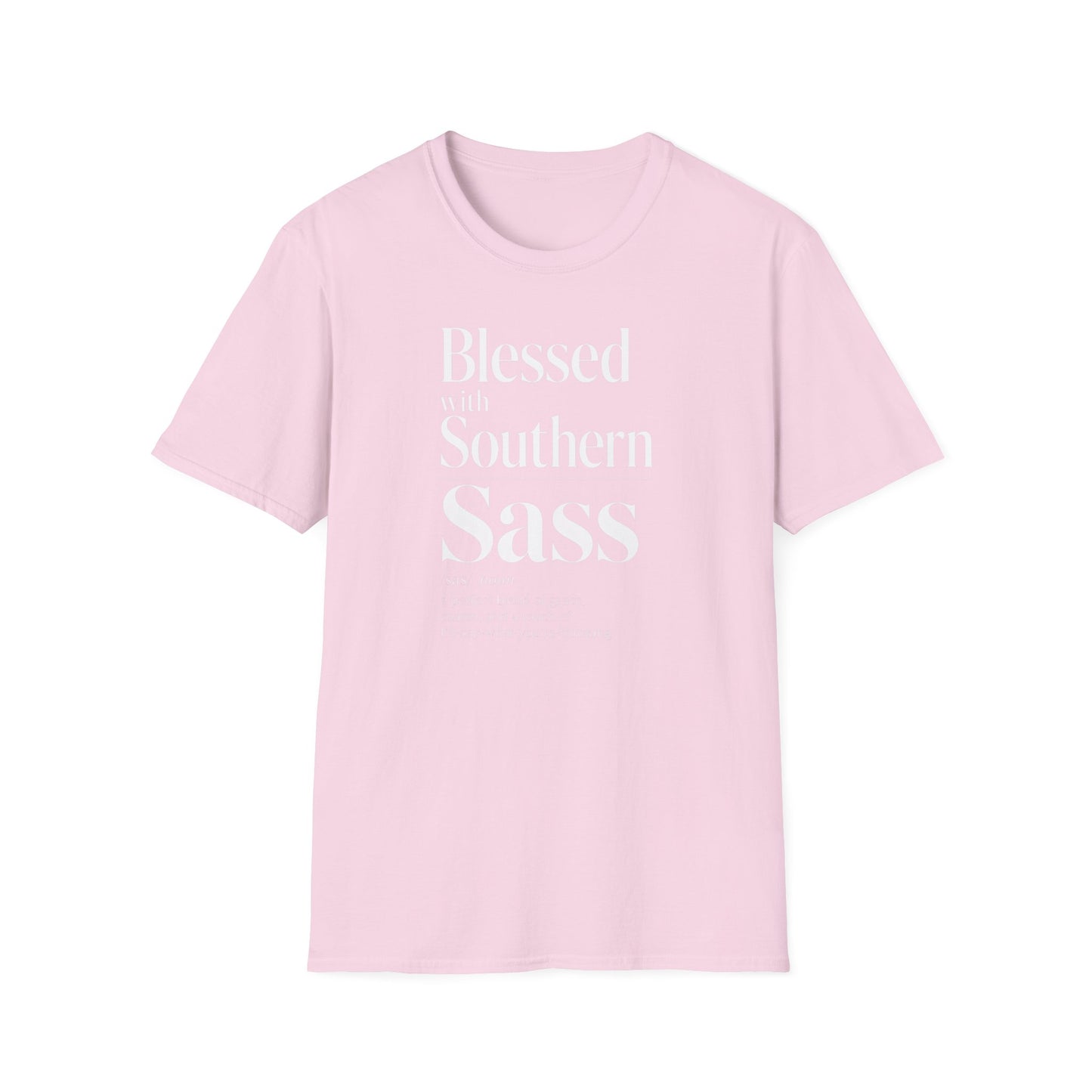 Blessed With Southern Sass Definition T-Shirt