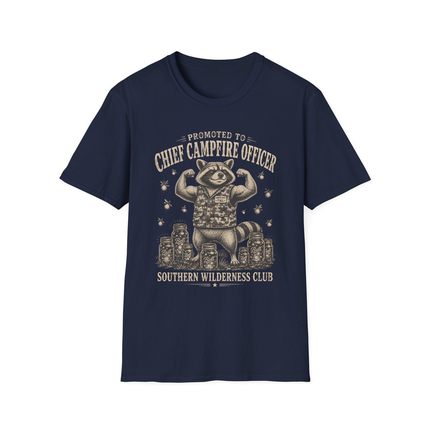 Promoted To Chief Campfire Officer Southern Wilderness T-Shirt