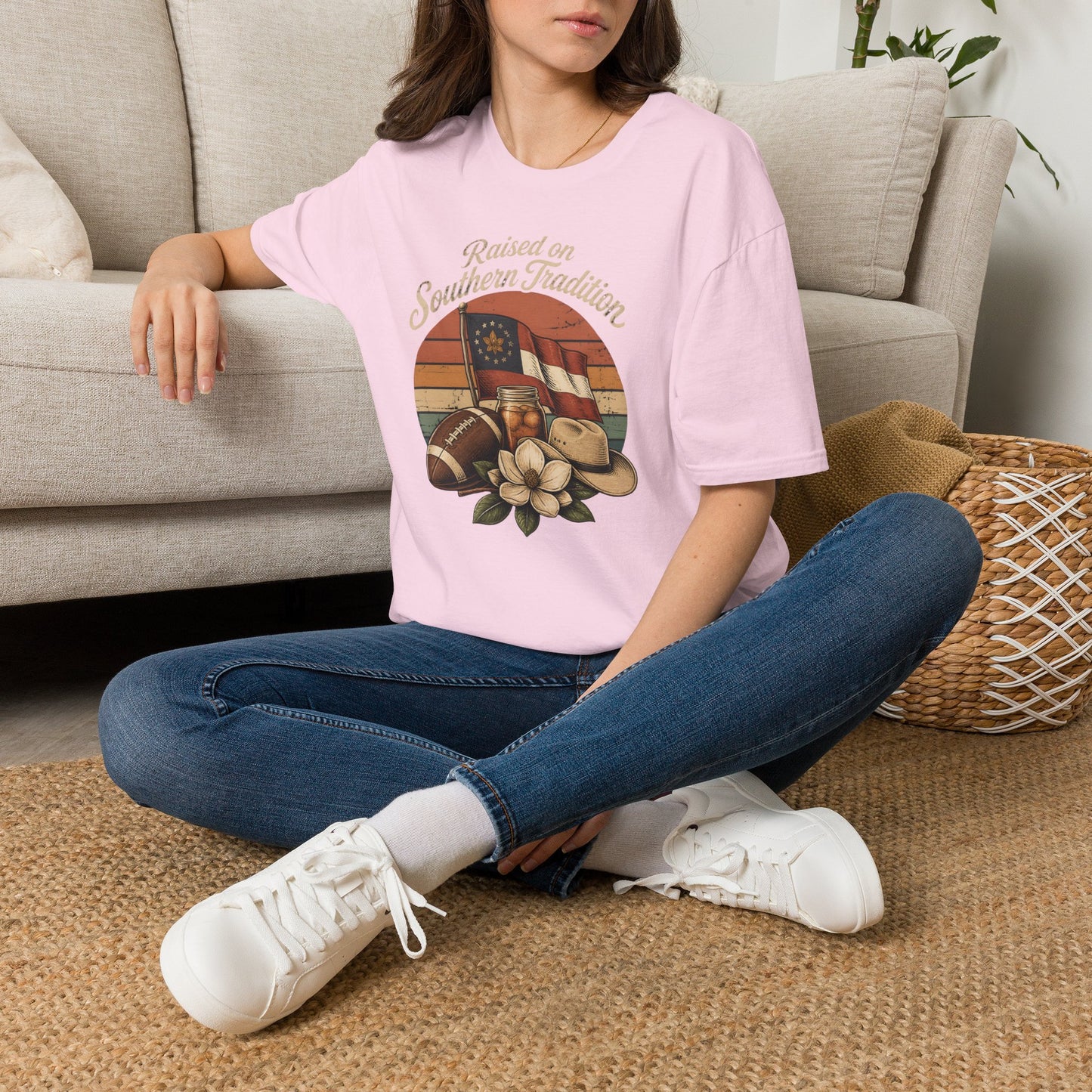 Raised On Southern Tradition Vintage T-Shirt