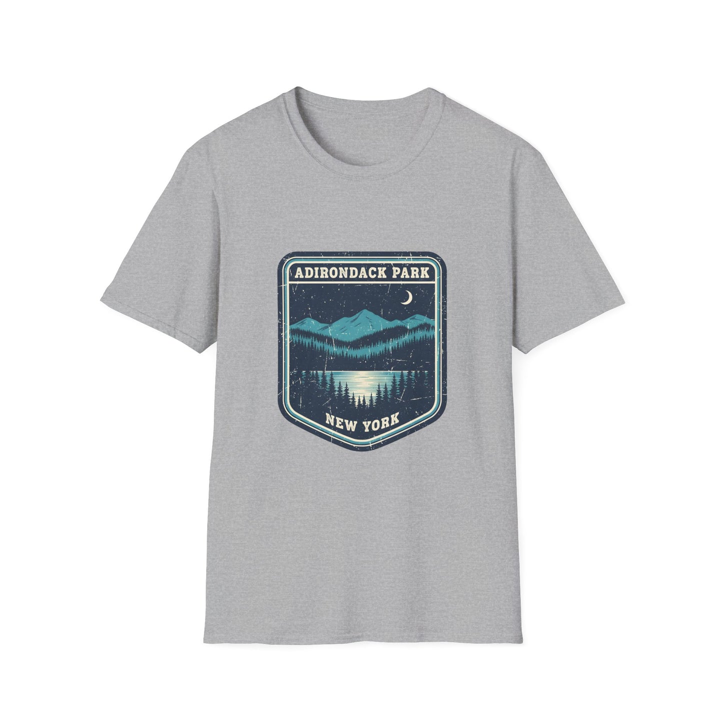 Adirondack Park New York Mountain Nature Camping Outdoors T-Shirt