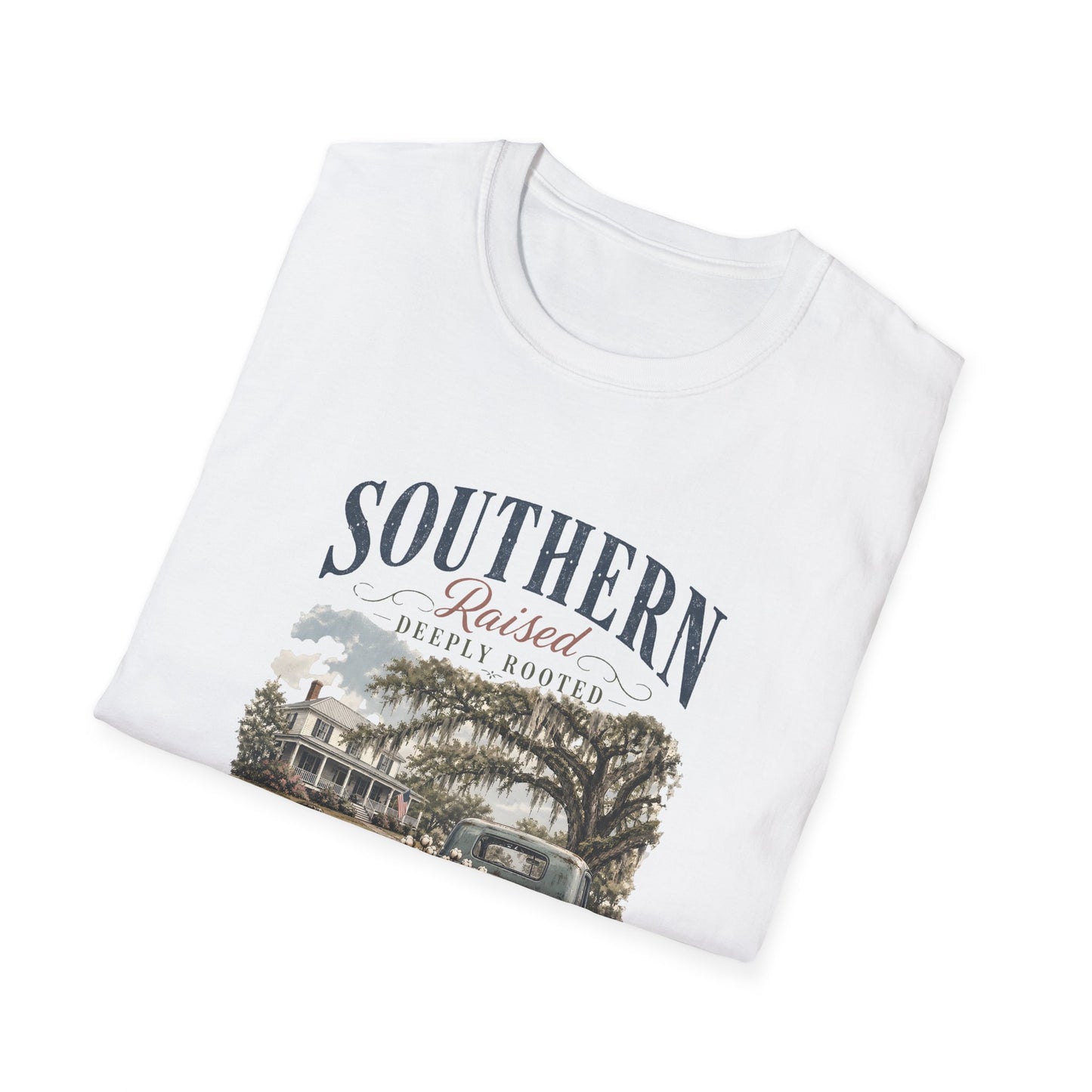Southern Raised Vintage Truck T-Shirt
