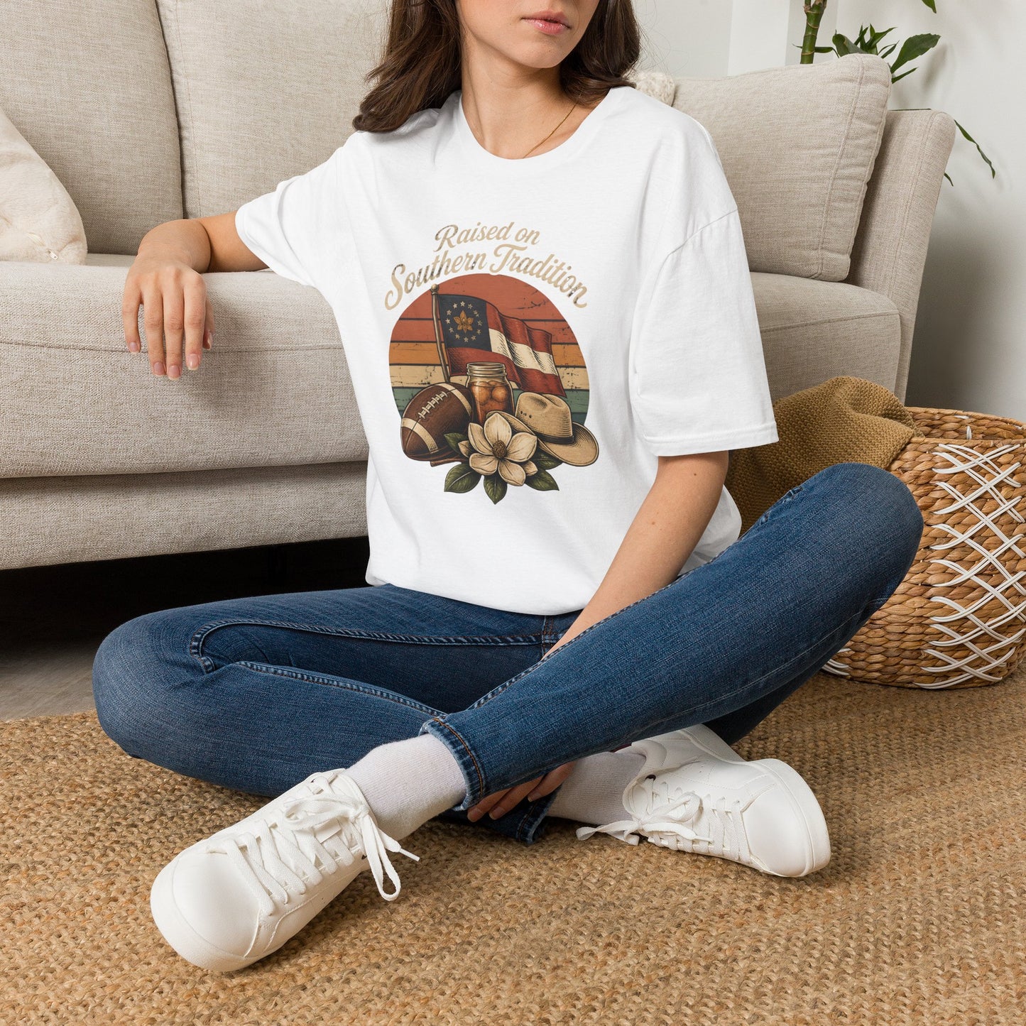 Raised On Southern Tradition Vintage T-Shirt