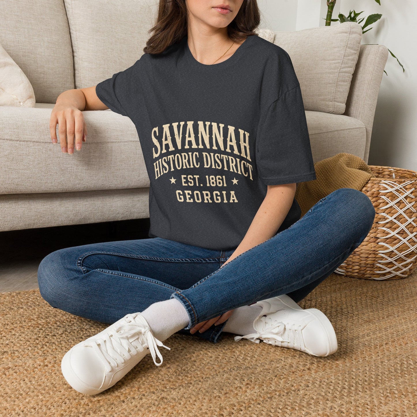 Savannah Historic District Established 1861 Georgia T-Shirt