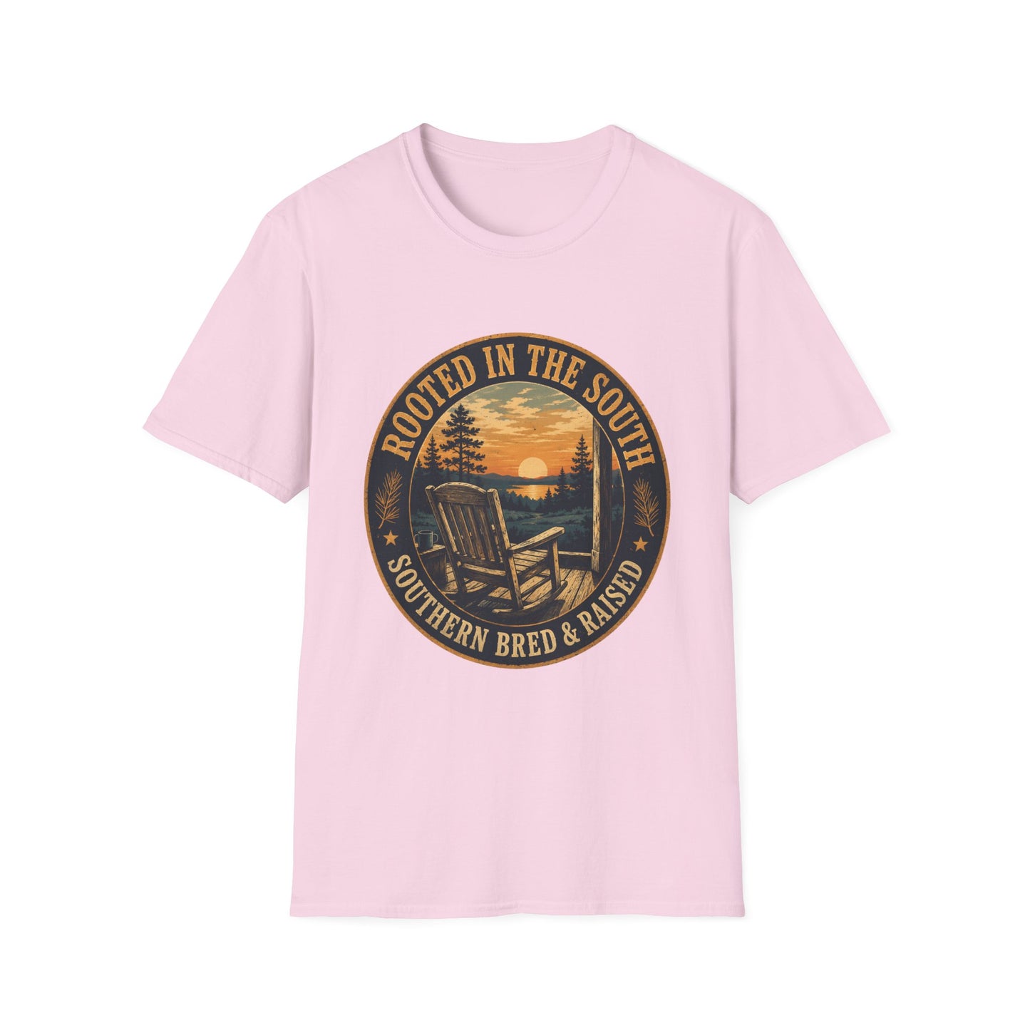 Rooted In The South Southern Bred And Praised T-Shirt