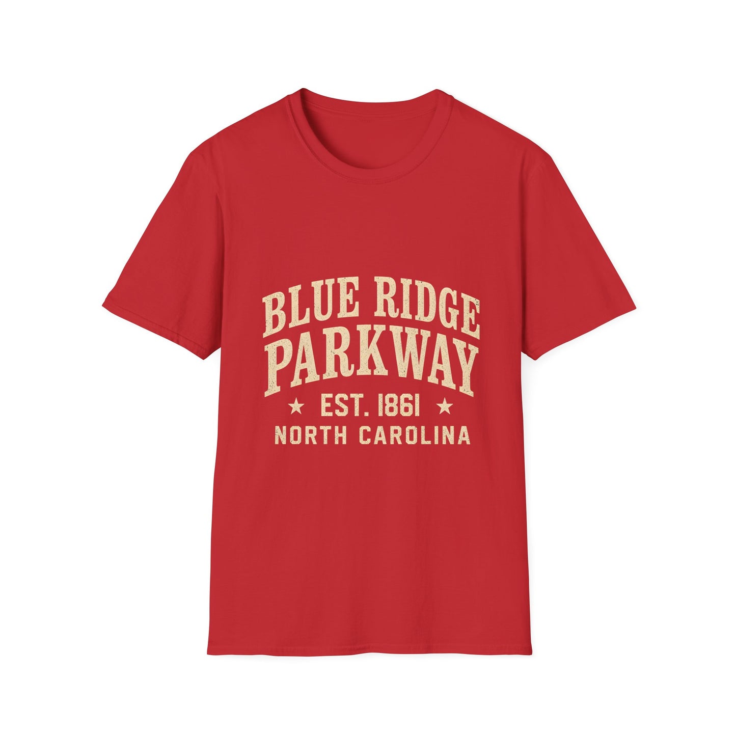 Blue Ridge Parkway North Carolina Est 1861 T-Shirt