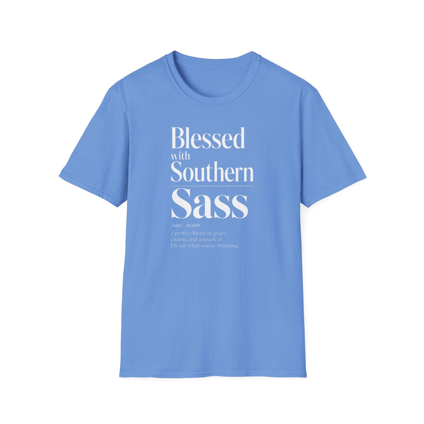 Blessed With Southern Sass Definition T-Shirt