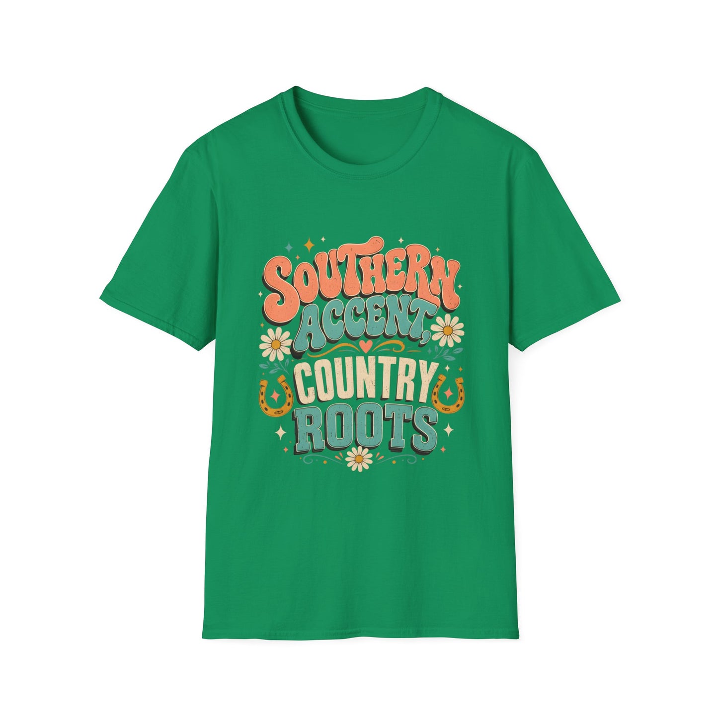 Southern Accent Country Roots Retro T-Shirt