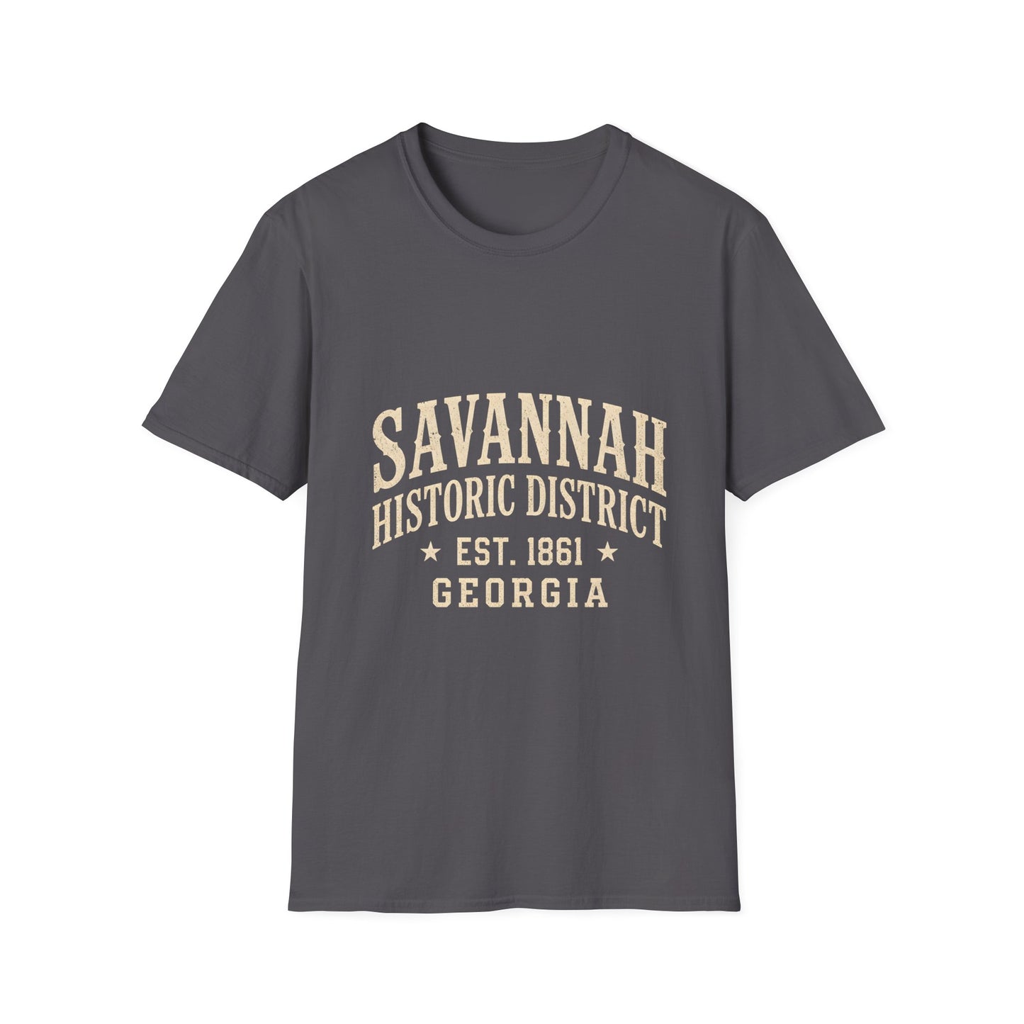 Savannah Historic District Established 1861 Georgia T-Shirt