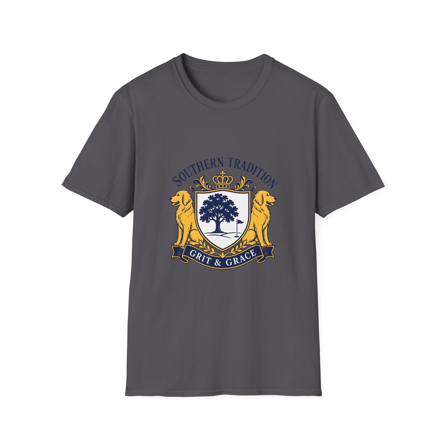 Southern Tradition Crest  Grit & Grace  Heritage T-Shirt