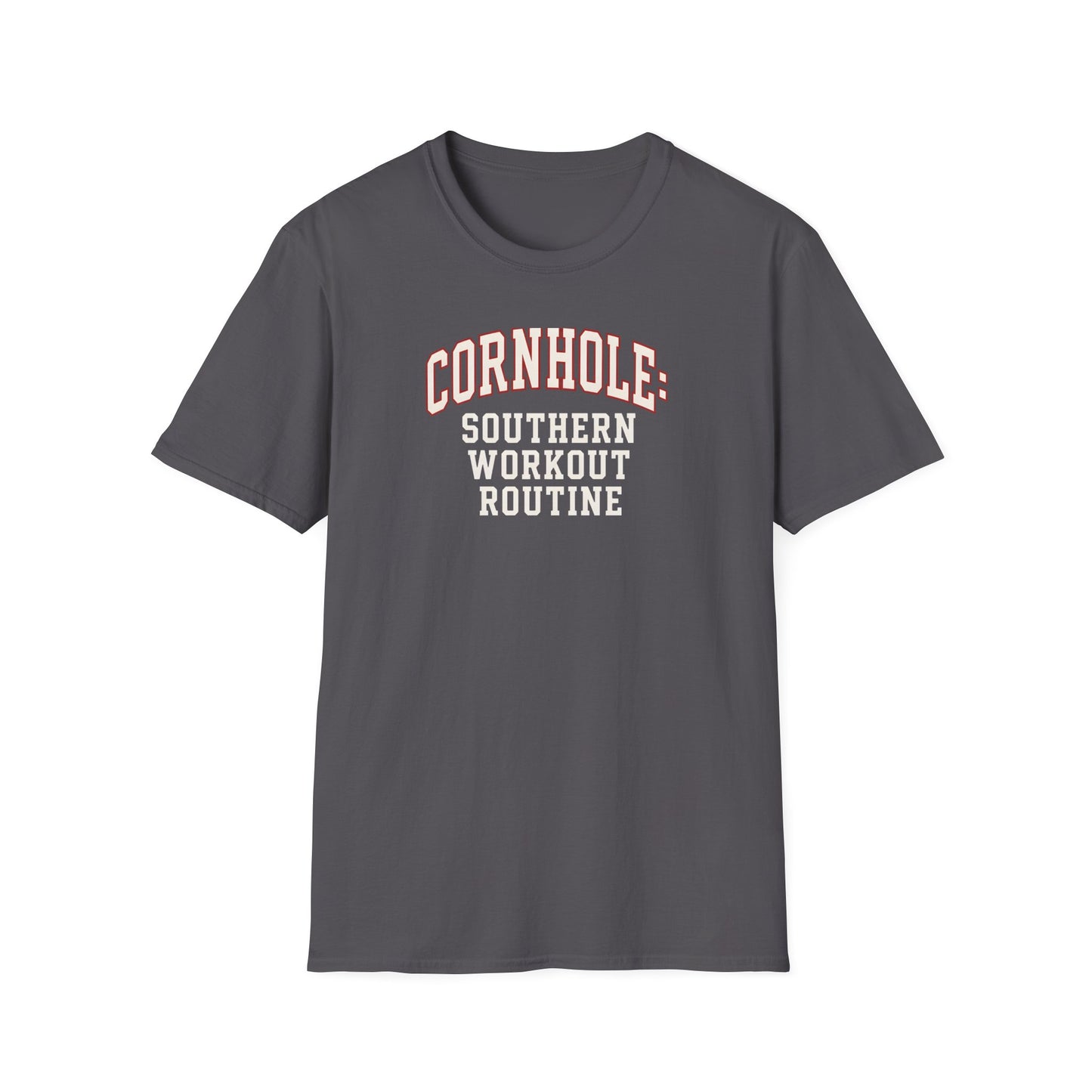 Cornhole Southern Workout Routine T-Shirt